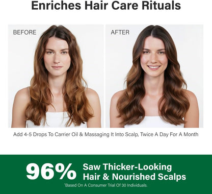 KUKKA Rosemary Essential Oils - 4 Fl Oz - for Hair, Skin, Diffuser, Aromatherapy & DIY Soap Making Scent